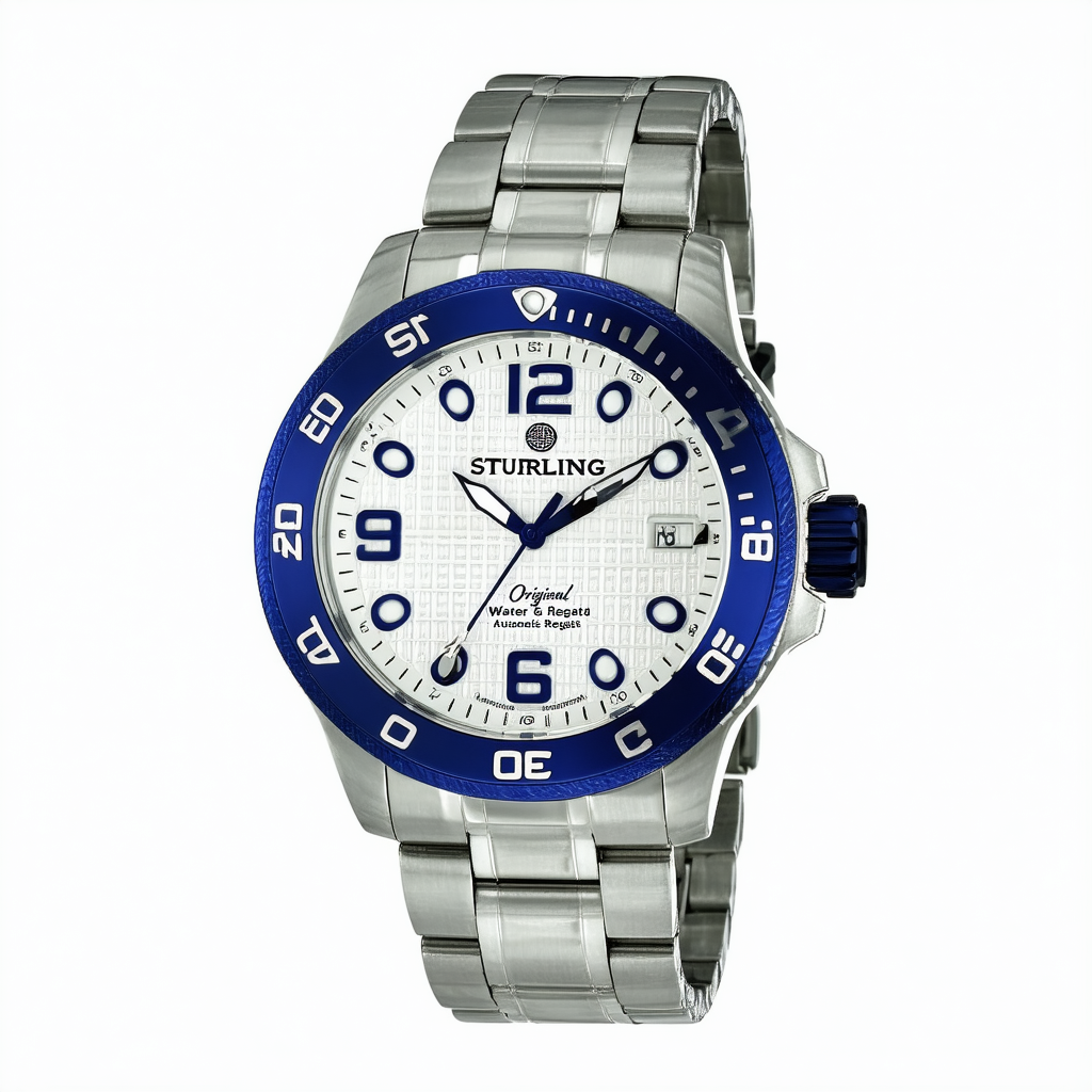 Stuhrling Original Men's 161.332236 Water Sports Regatta Automatic Stainless Steel Bracelet Watch