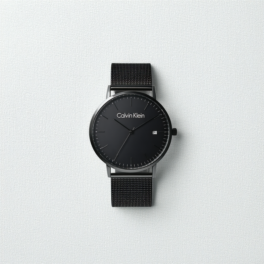 Calvin Klein Minimal Quartz Black Dial Men's Watch K3M5145X