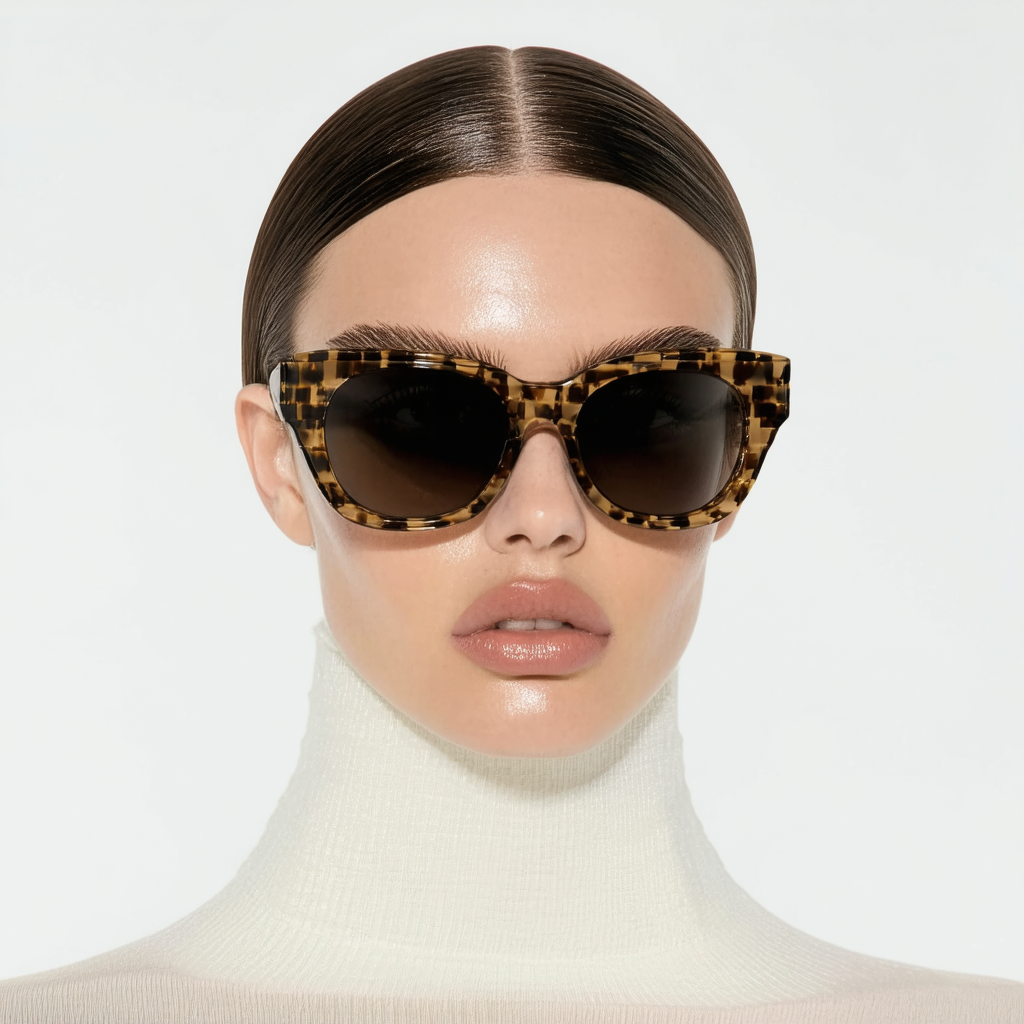 Michael Kors Gaudeloupe Clear and Brown 210