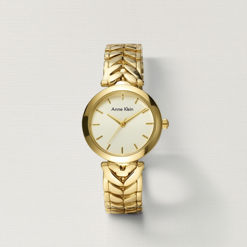 Anne Klein Women's Gold-Tone Bracelet Watch
