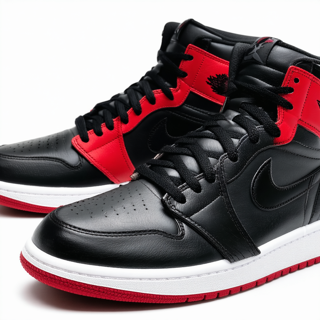 Nike Air Jordan 1 Retro- QAM Black/True Red/Anthracite/Black 580514-032