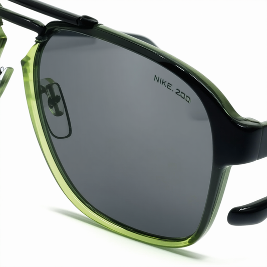 Nike MDL. 200 Sunglasses, Black/Cactus, Grey Lens