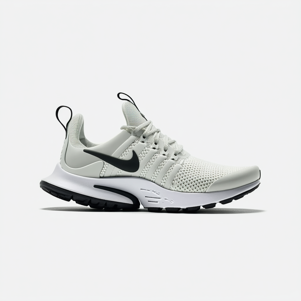 Nike Men's Presto Fly Running Sneakers (Light Bone/Black/Black, 8 M US)