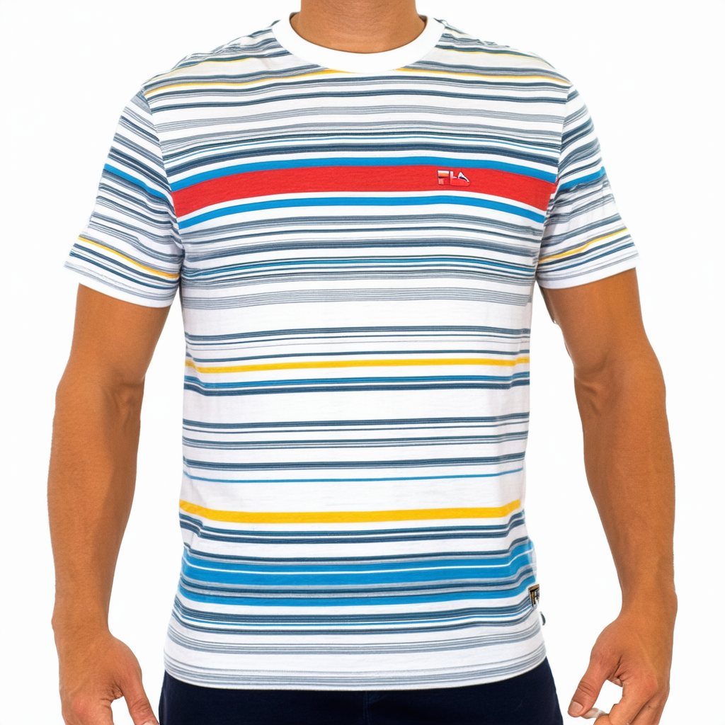 Fila Men's Jabez Stripe T-Shirt