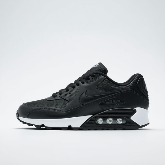 Nike Men Air Max 90, Black/white