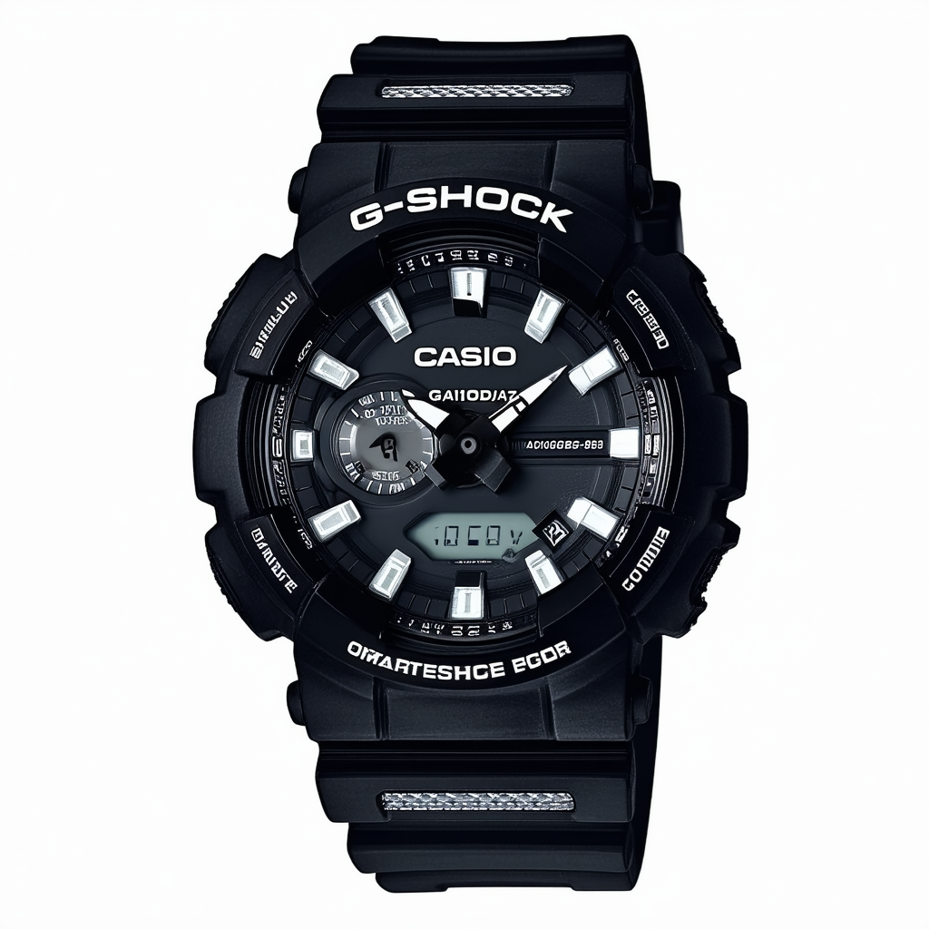 Casio G-Shock Black Dial Black Resin Multi Quartz Men's Watch GA110GD-9B2