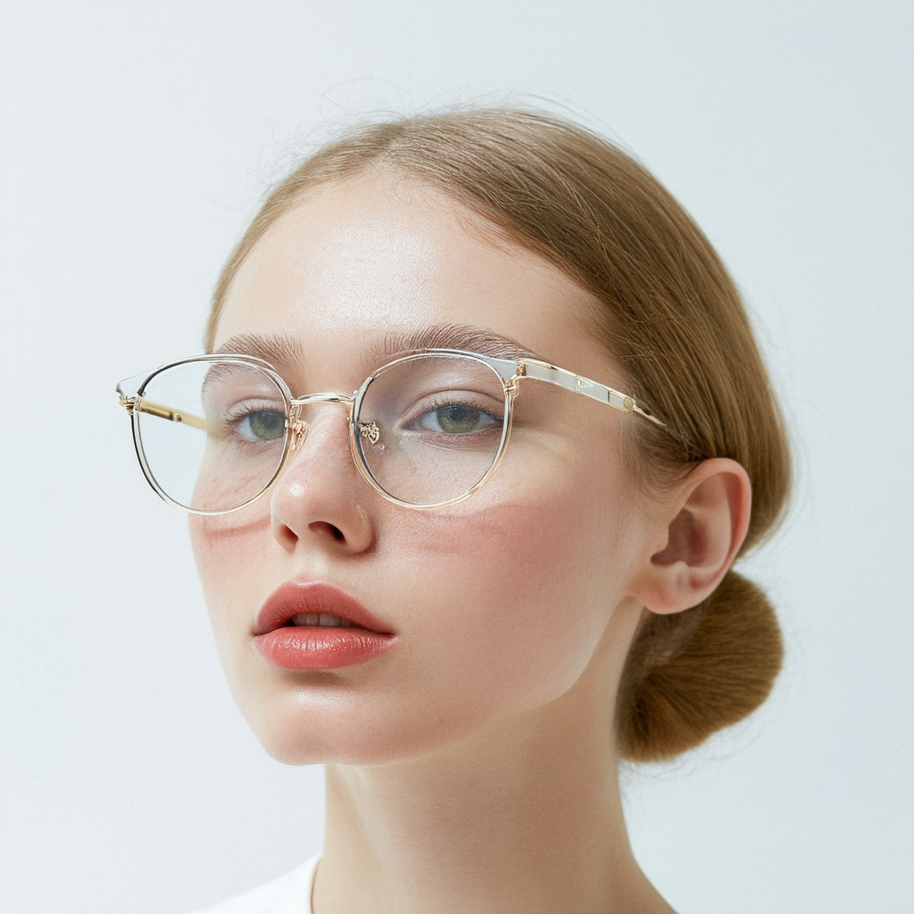 Retro Eyewear Super Flat Top Horn Rimmed Style Clear Lens Glasses