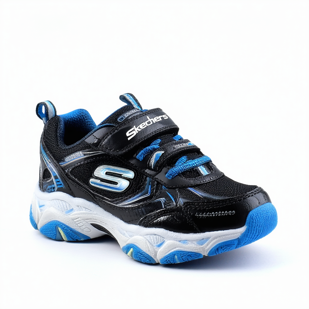 Skechers Kids Afterburn-V-Strap Sneaker (Little Kid)