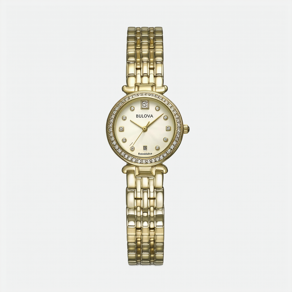 Bulova Women's 96L169 Rosedale Round Bracelet Watch
