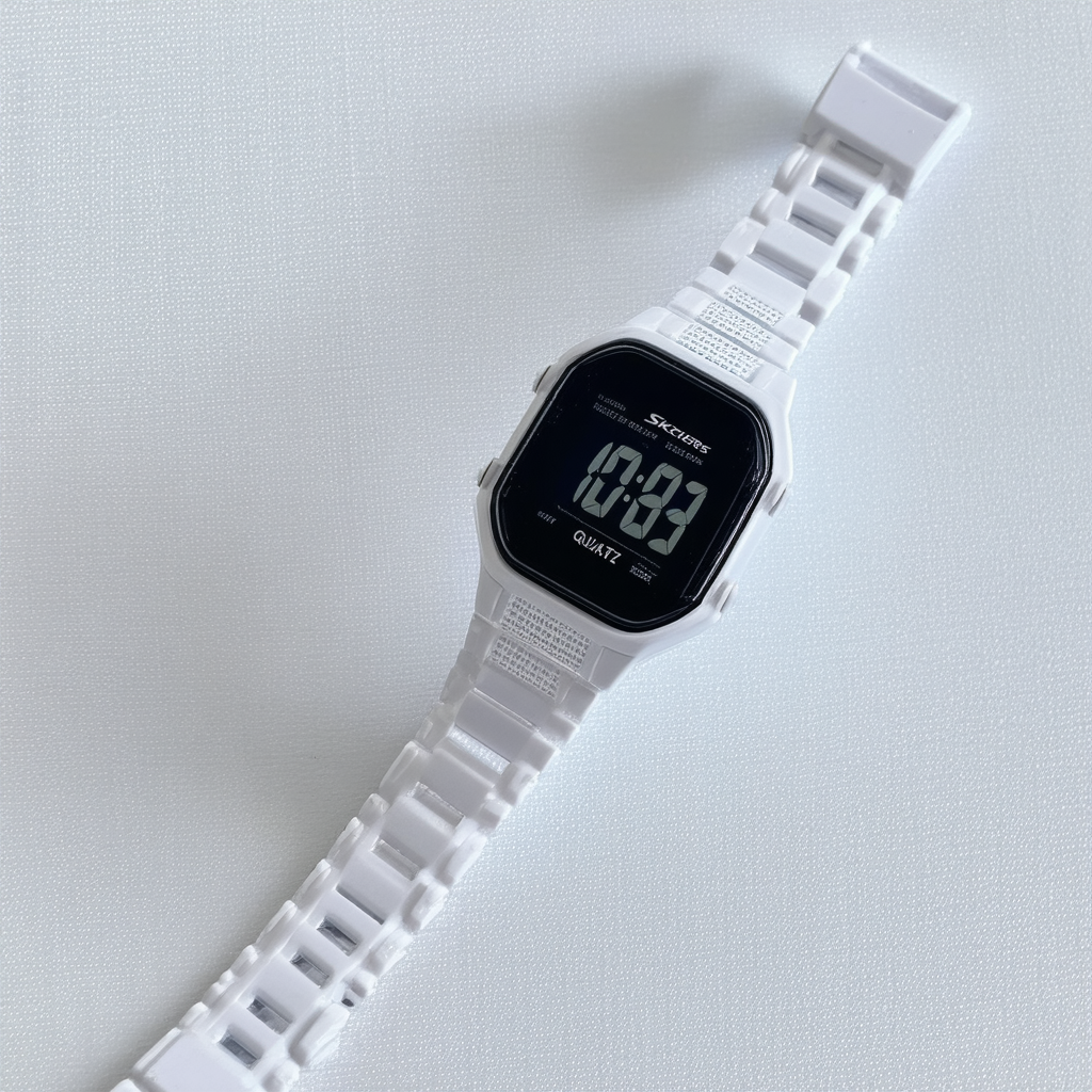 Skechers Women's SR6014 Digital Display Quartz Black Watch