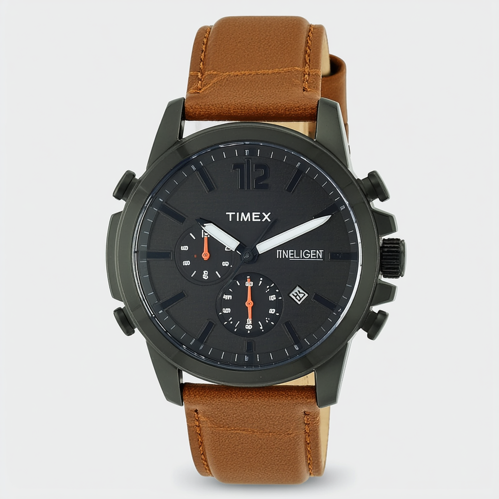 Timex Men's TW2P73400DH Intelligent Quartz Collection Watch with Brown Band