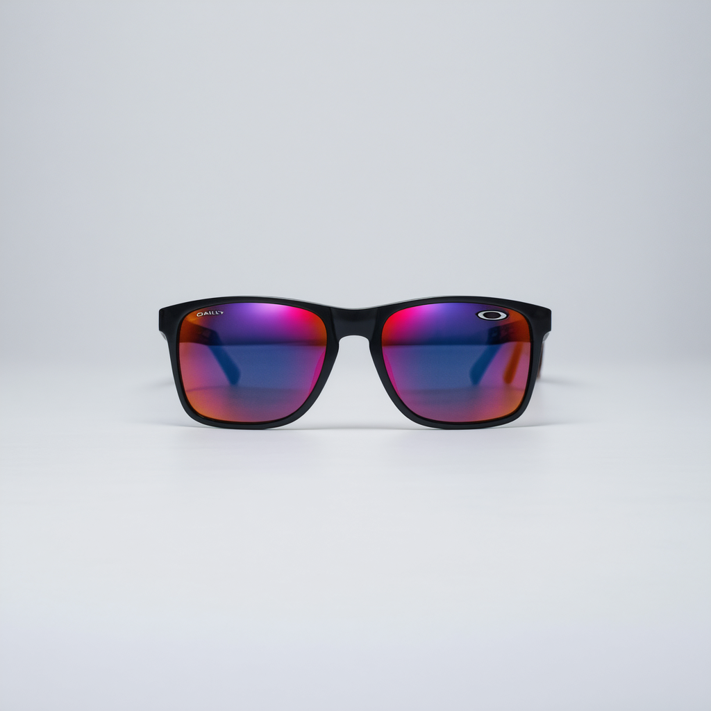 Oakley Frogskins Collectors Edition Sunglasses Blacklight Black/Positive Red Iridium