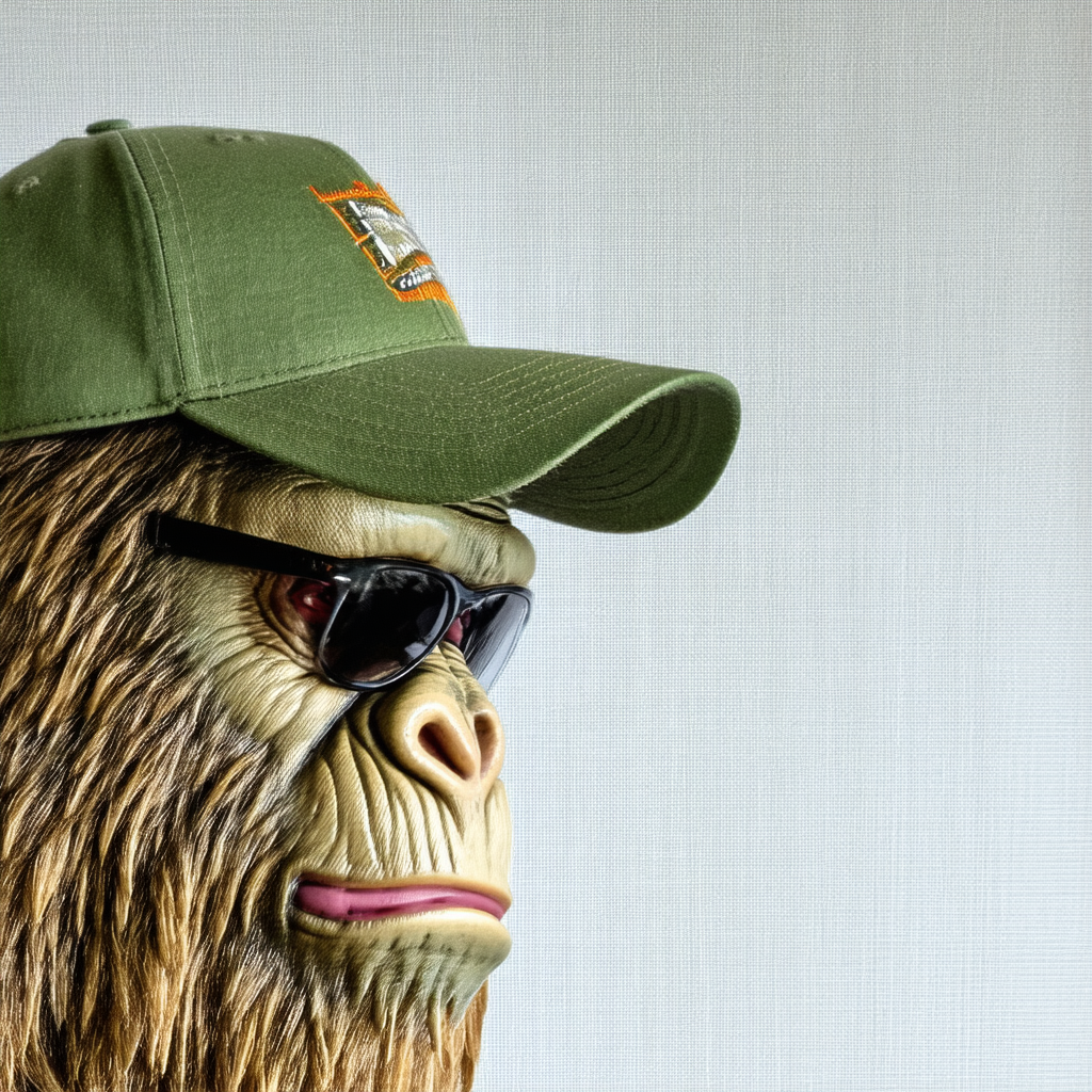 CafePress Bigfoot Sasquatch Yowie Yeti Yaren Baseball Cap