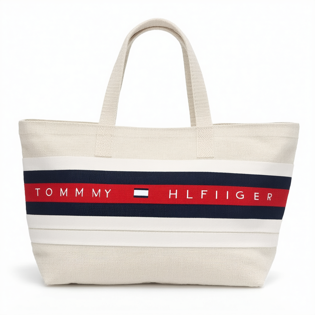 Tommy Hilfiger Canvas Stripe Tote