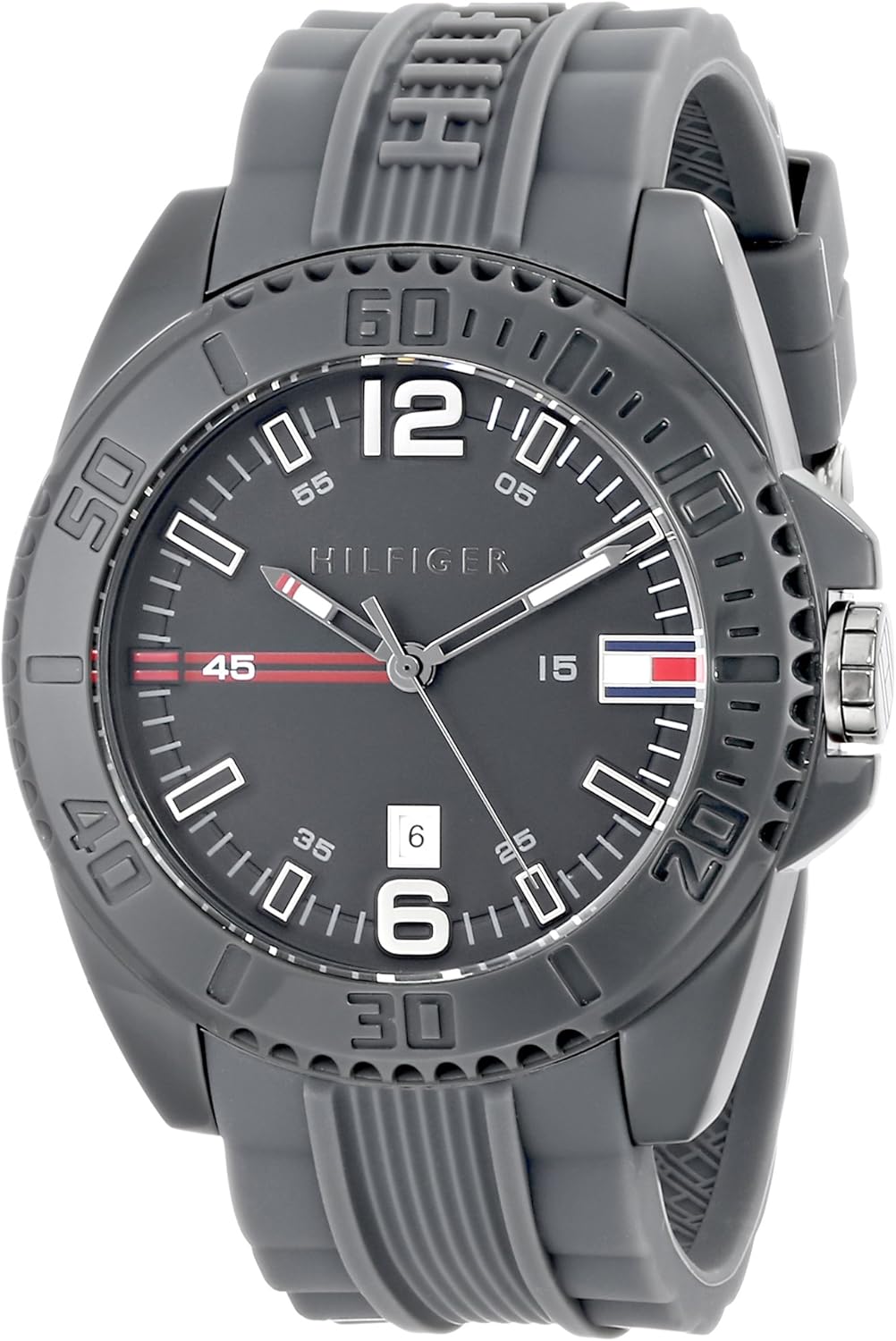 Tommy Hilfiger Men's 1791042 Analog Display Quartz Grey Watch