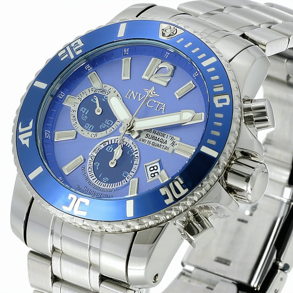 Invicta Men's 15617 Subaqua Analog Display Swiss Quartz Silver Watch