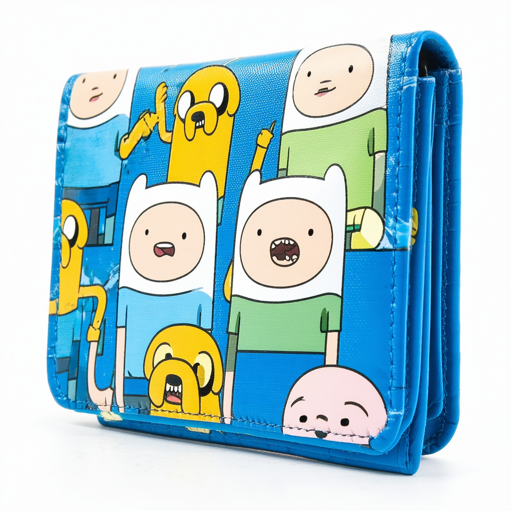 Adventure Time Finn & Jake Juniors Hinge Clutch Wallet