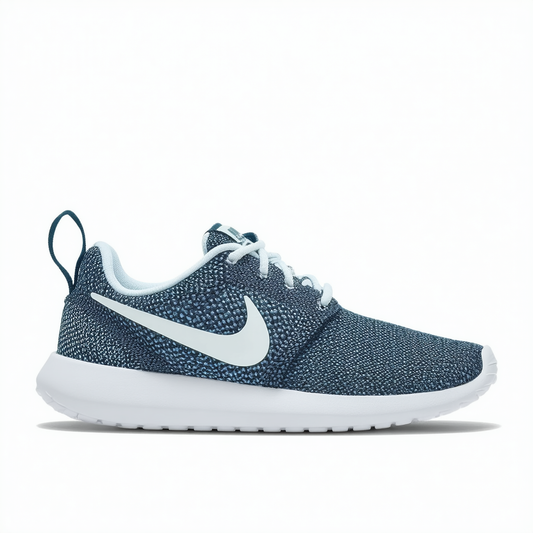 NIKE Kids Roshe One Flight Weight (GS) Lakeside/White Running Shoe