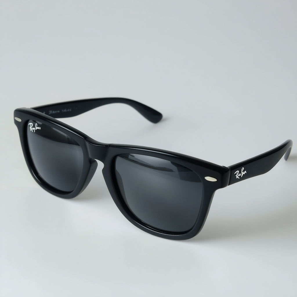 Ray-Ban Jr. Kids Sunglasses Black/Grey Plastic - Non-Polarized - 50mm