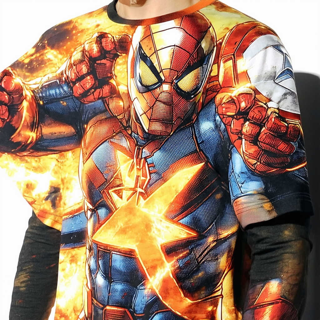 Men's Marvel Cable Battle T-Shirt