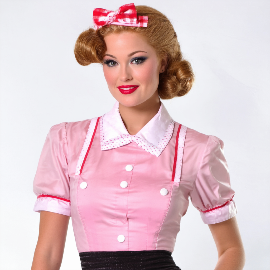 Forum Novelties Women's Trixie Sue 50's Diner Waitress Costume