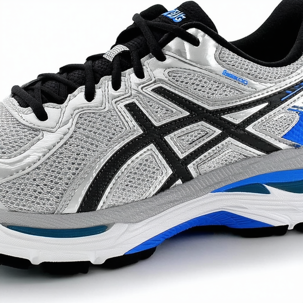 ASICS Men's Gel Contend 3 Running Shoe, Silver/Electric Blue/Black, 11 M US