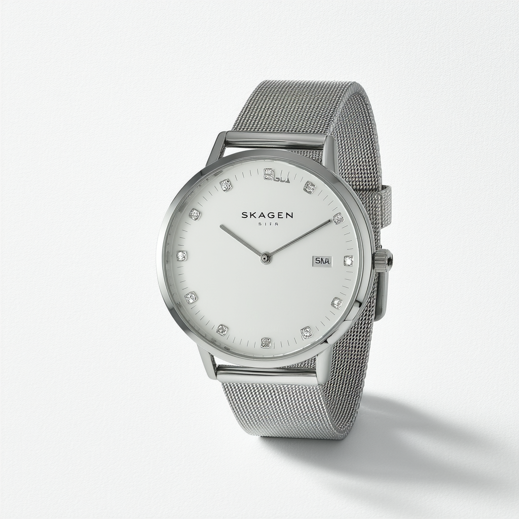 Skagen Women's SKW2152 Ancher Crystal-Accented Stainless Steel Watch