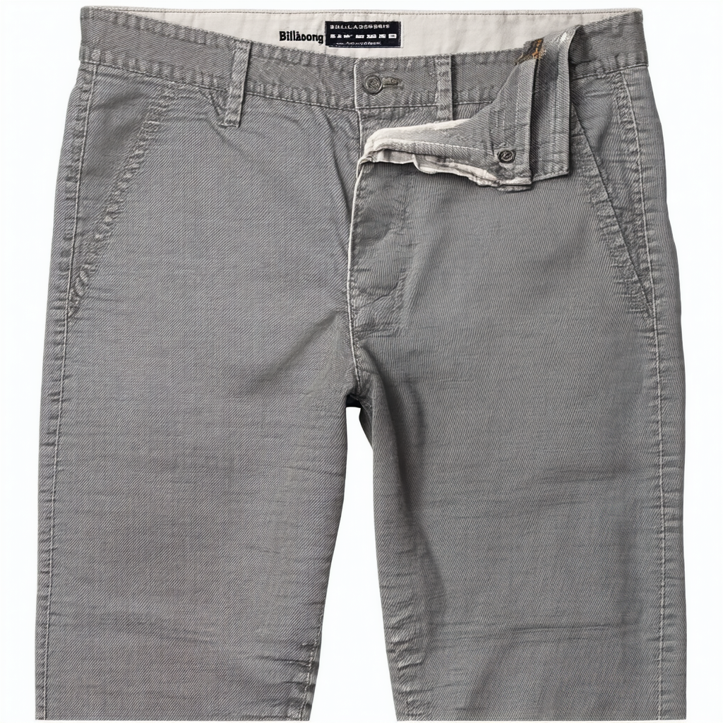 Billabong Men's Carter Stretch Chino Pant, Pewter, 36