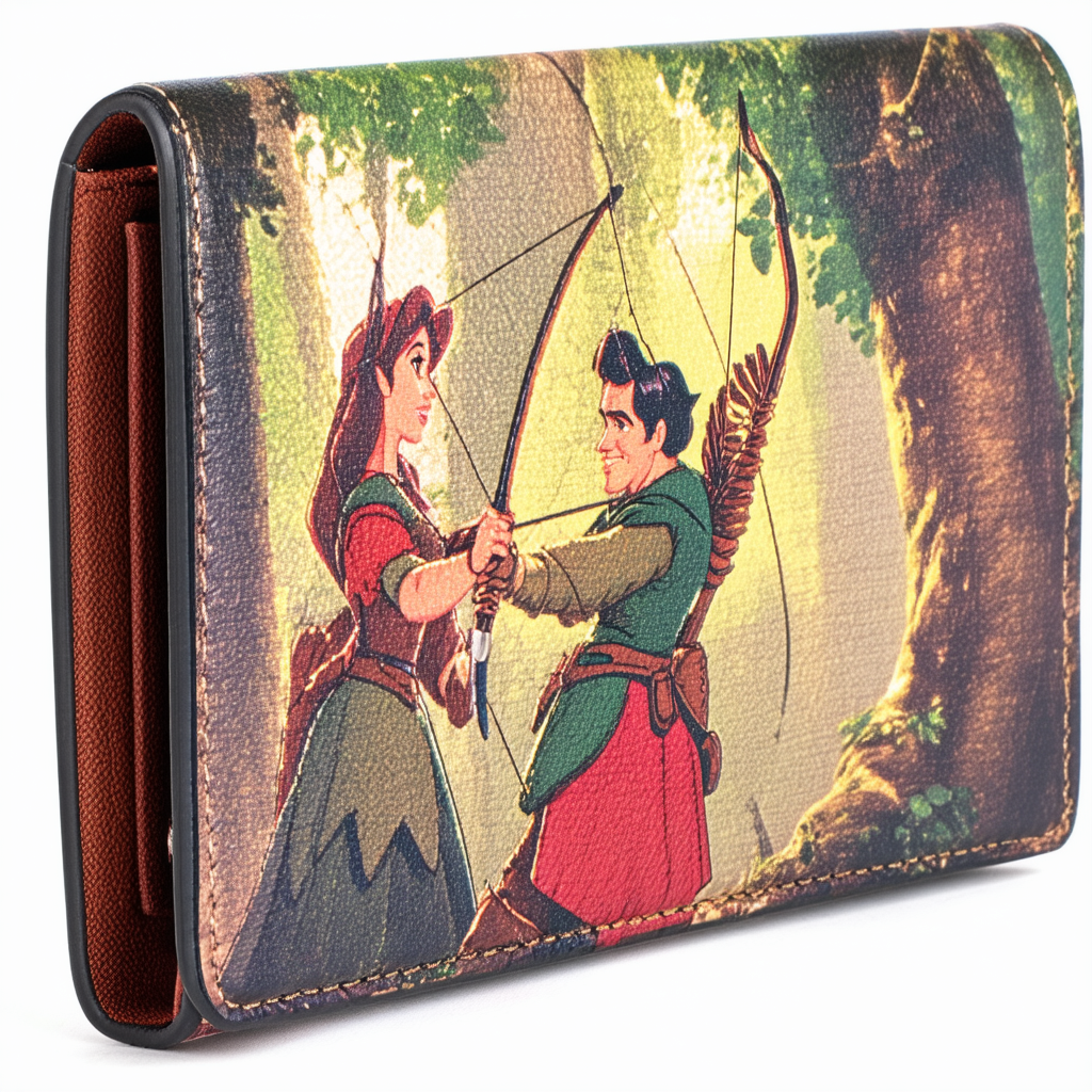 Loungefly Disney Robin Hood Robin Rescues Maid Marian Wallet