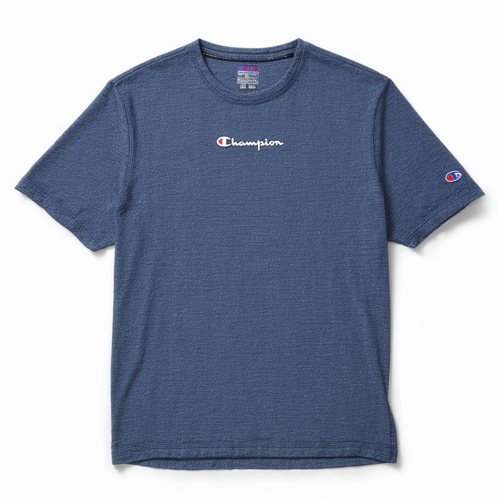 Champion Men's French Terry Short Sleeve Crew