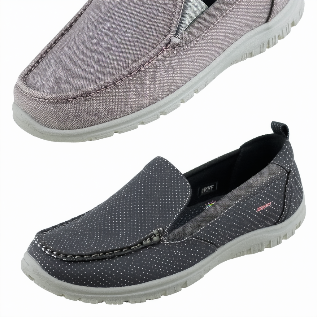 Skechers USA Women's Bikers-Dotty Slip-On Loafer