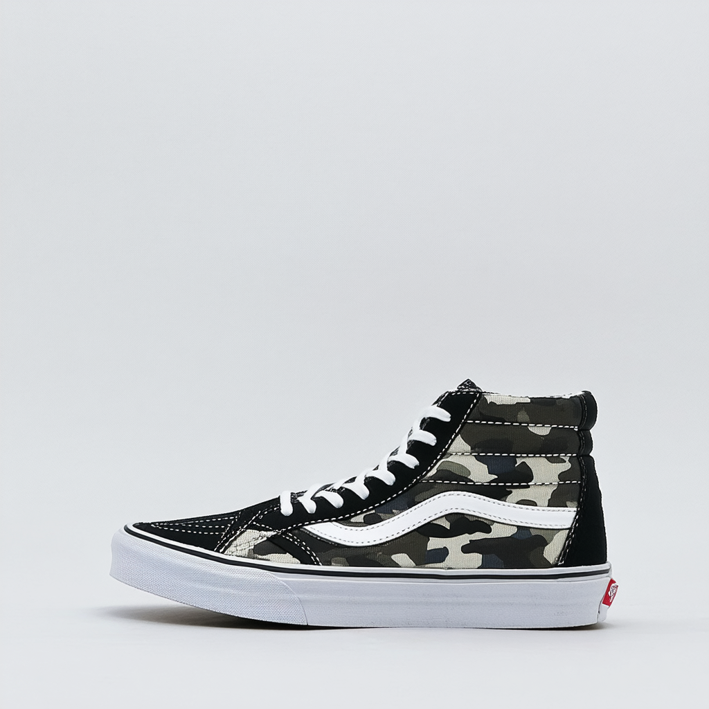 Vans Men's Hi-Top Sneakers, Black MTE Black Camo, US:7