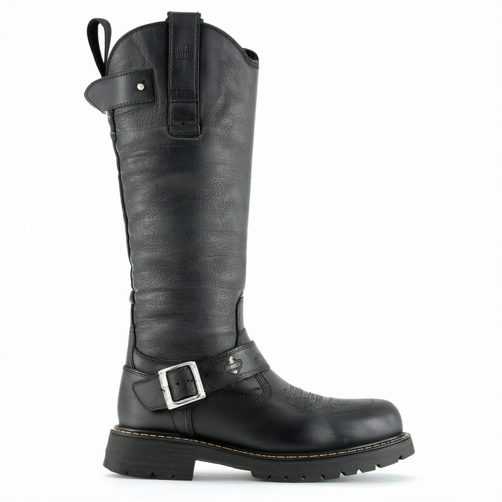 Harley-Davidson Wolverine Men's Alsten 9.5-Inch Black Boots D96018