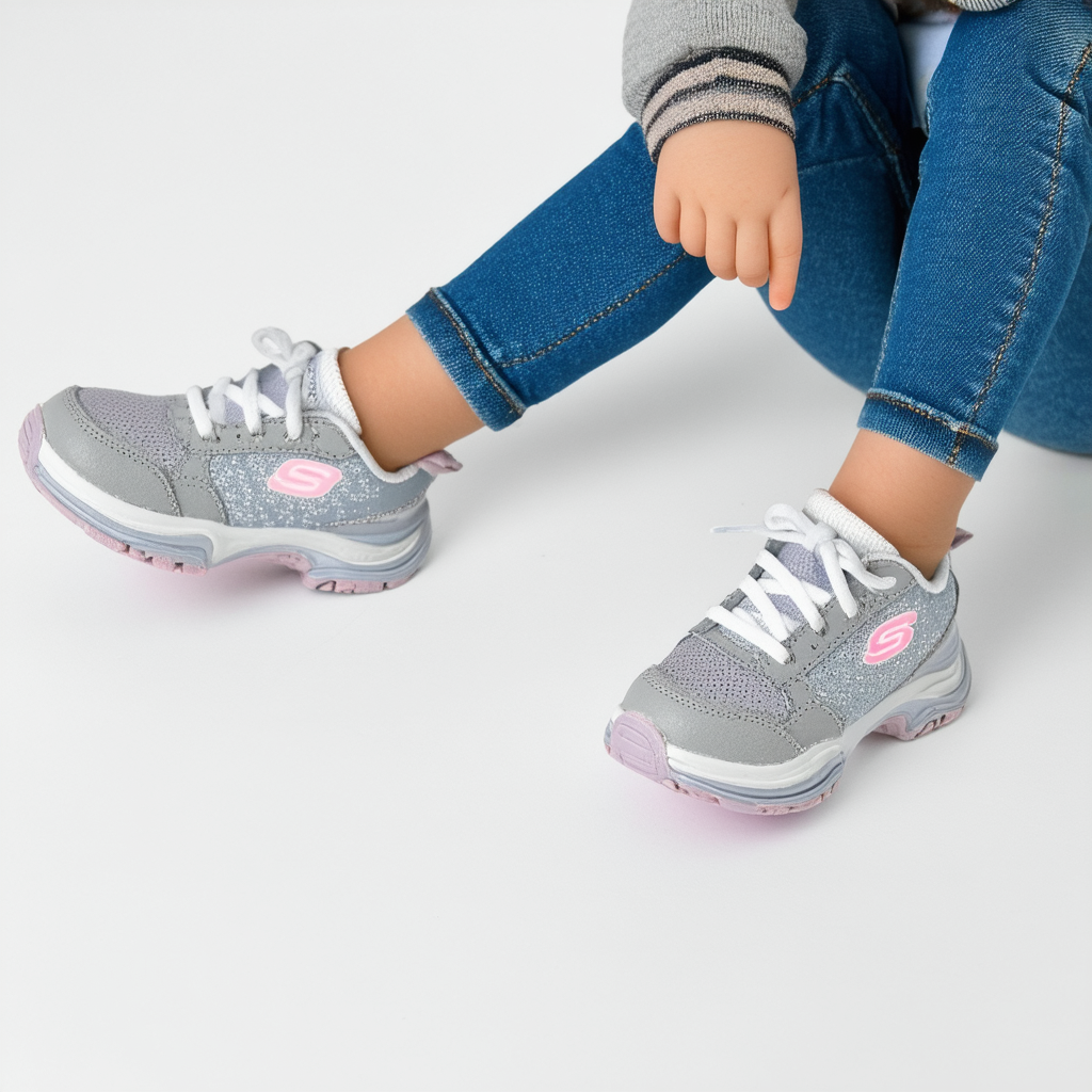 Skechers Unisex-Child Poppy Sneaker