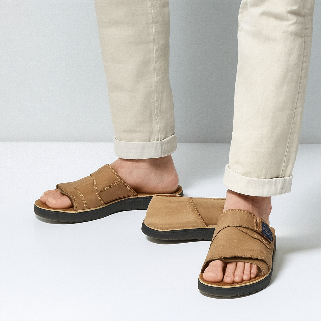 Clarks Men's Hutton Fisherman Slide