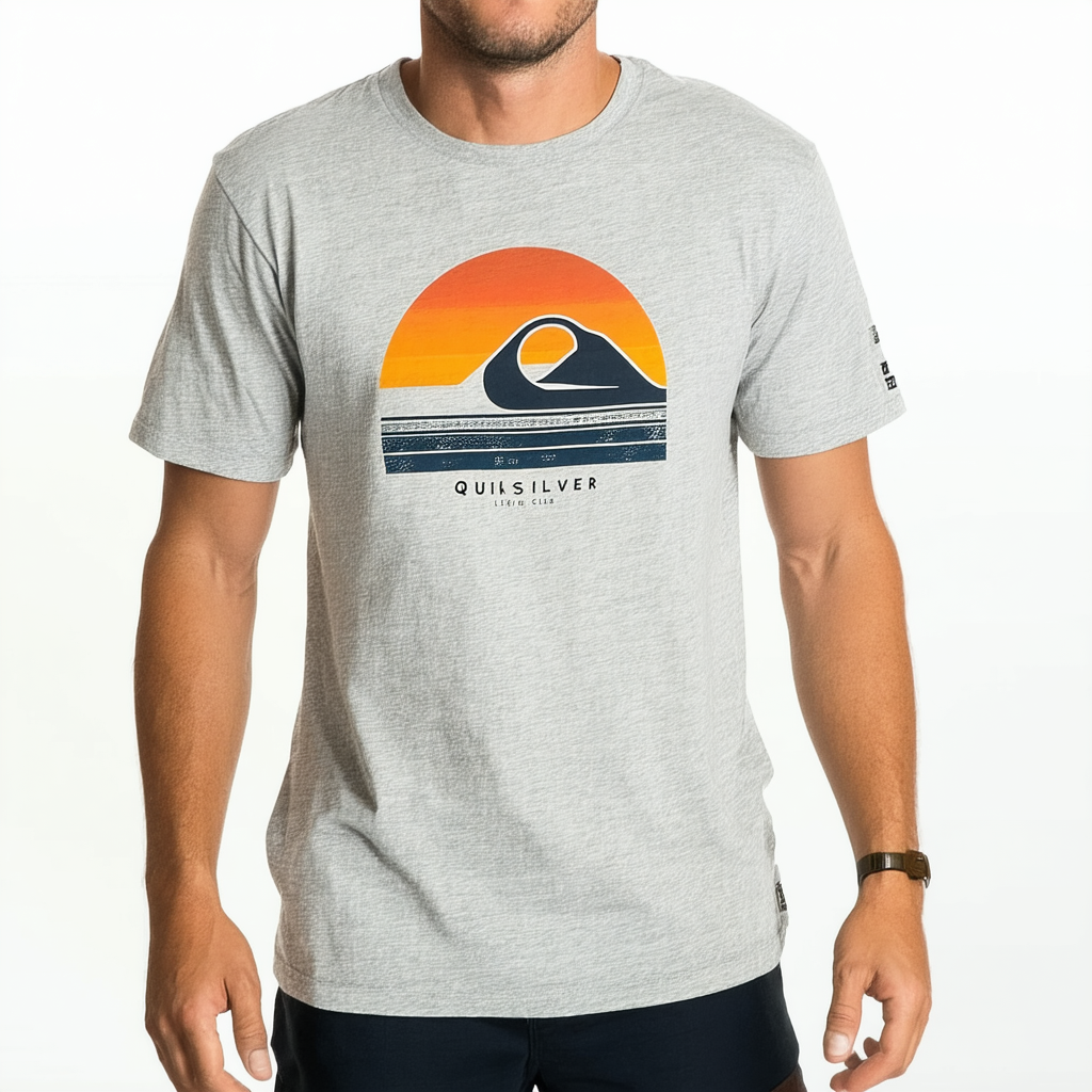 Quiksilver Men's Sleighers Club Short Sleeve Tee Shirt