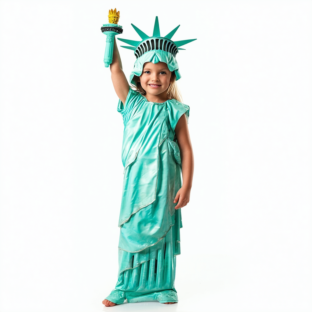Rubies Statue of Liberty Child Costume