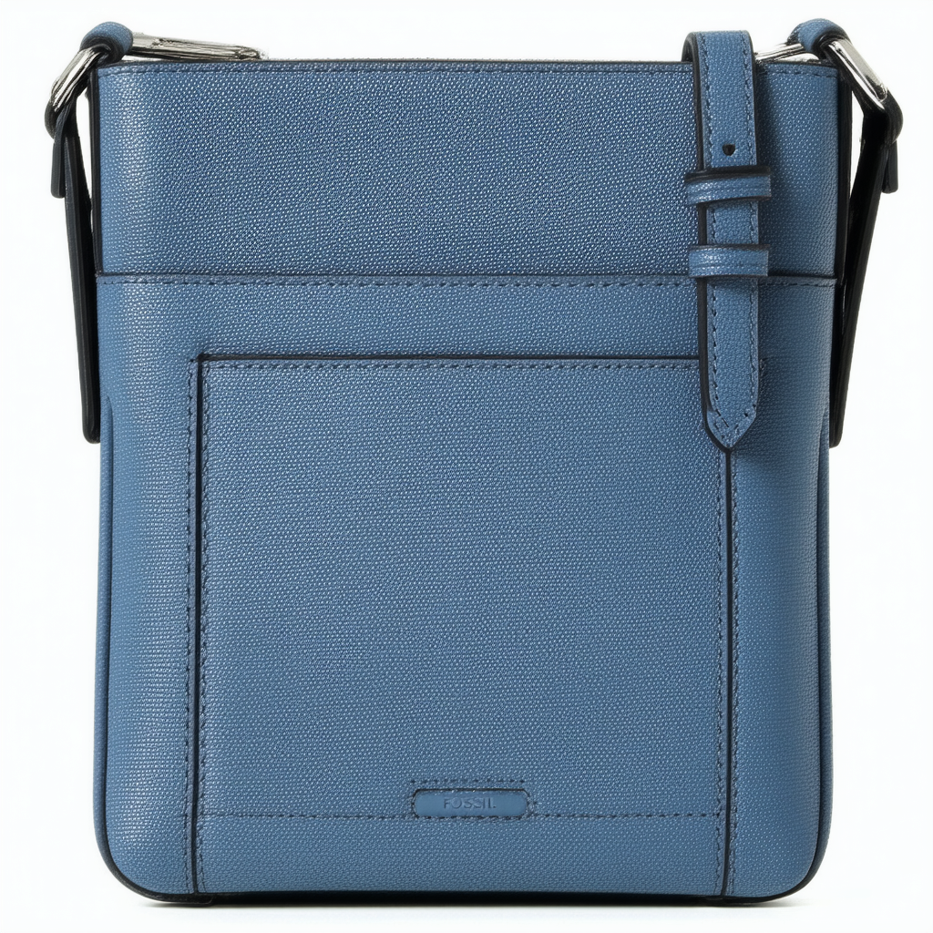 Fossil Campbell Crossbody Steel Blue