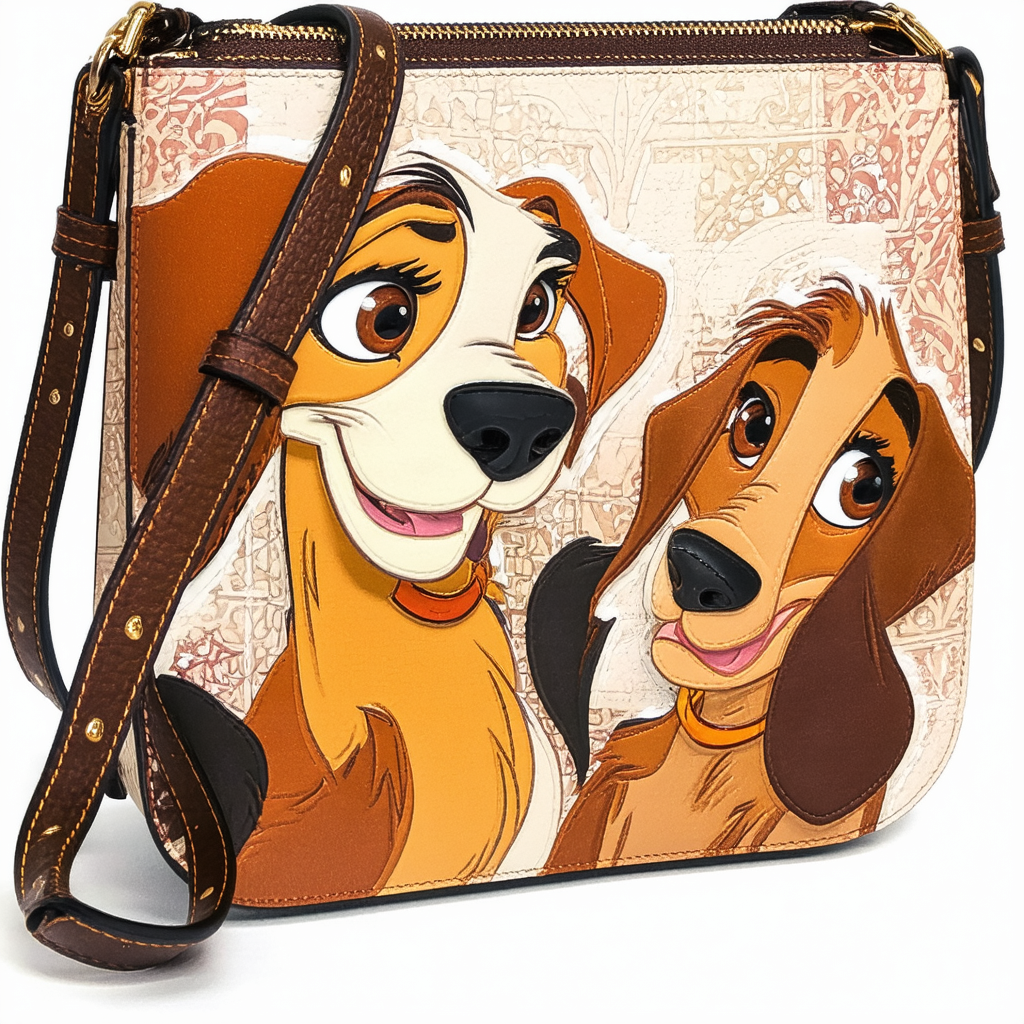 Loungefly Lady and the Tramp Crossbody Bag