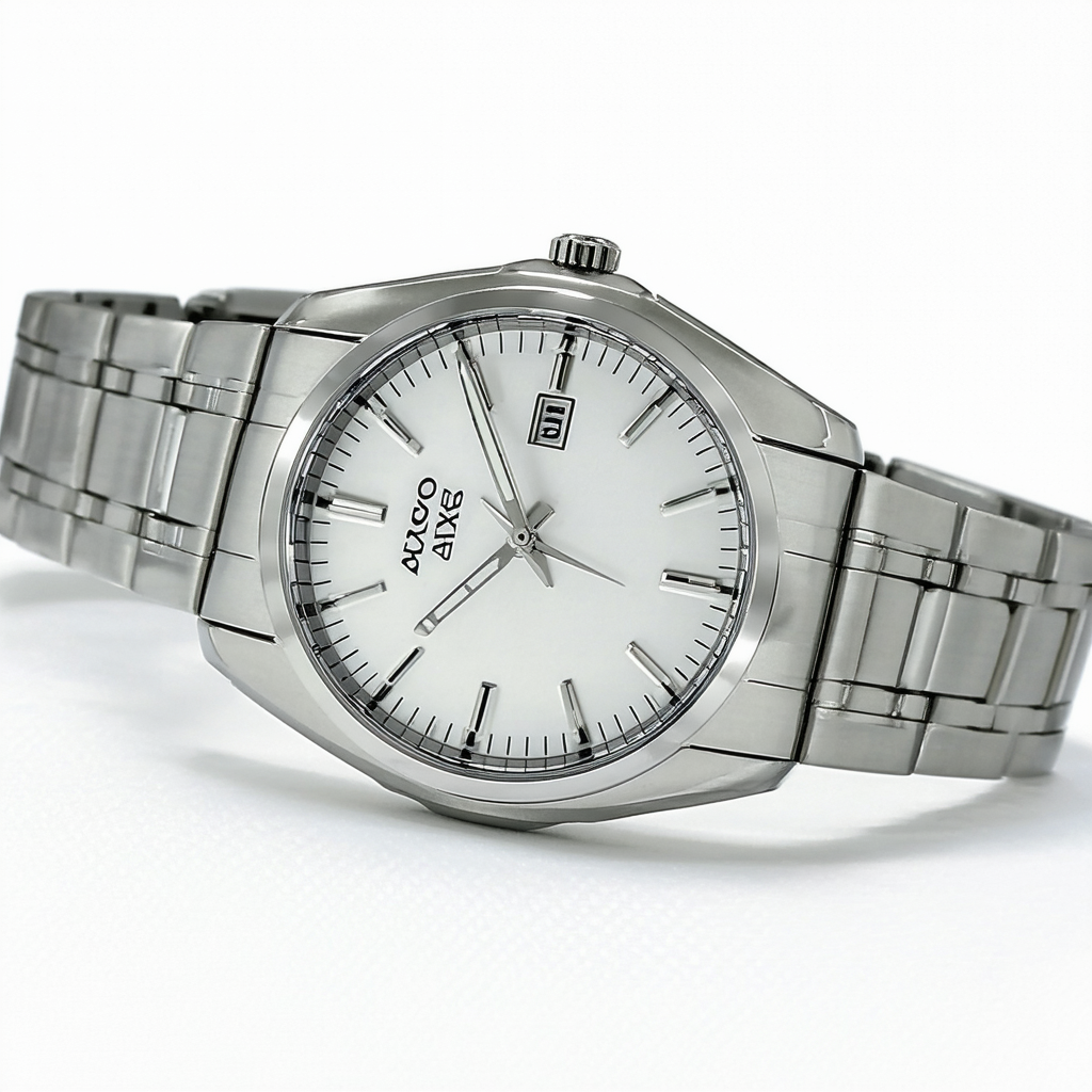 Seiko Men's SNKN05 Analog Automatic Silver Watch