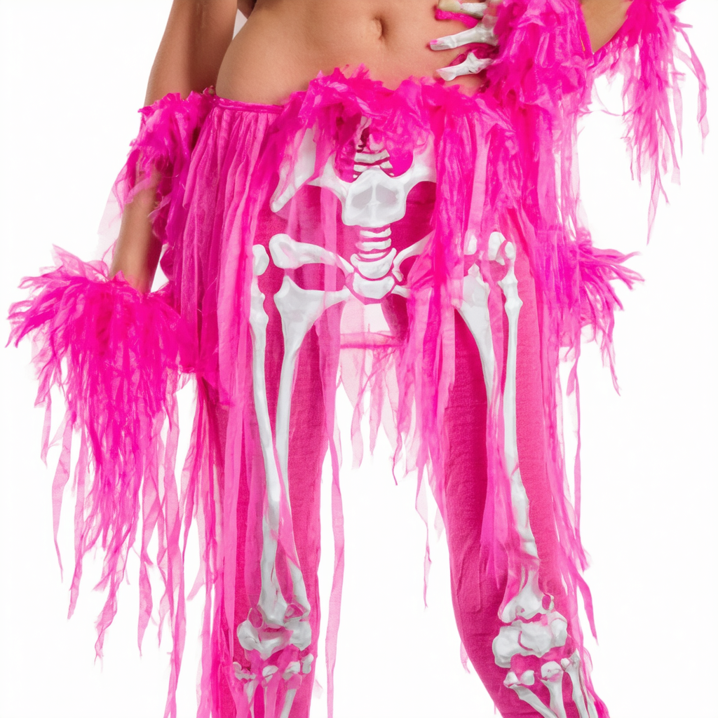 Rubie's womens Opus Collection Ragdolls Women's Pink Skelly Costume