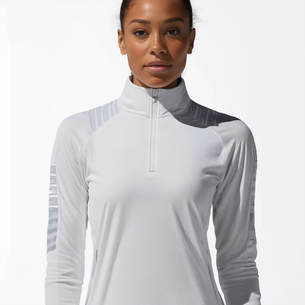 adidas Women's Response DS Long-Sleeve Half Zip