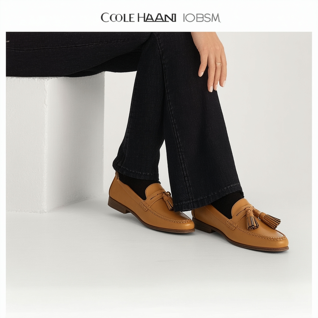 Cole Haan Women's Pinch SFT Tassel Lfr Loafer Flat