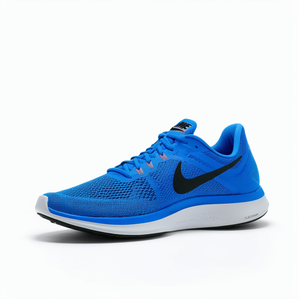 Nike Blue Flex Run Running Shoes - Women