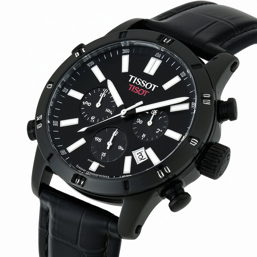 Tissot Men's T1012101605100 Analog Display Quartz Black Watch