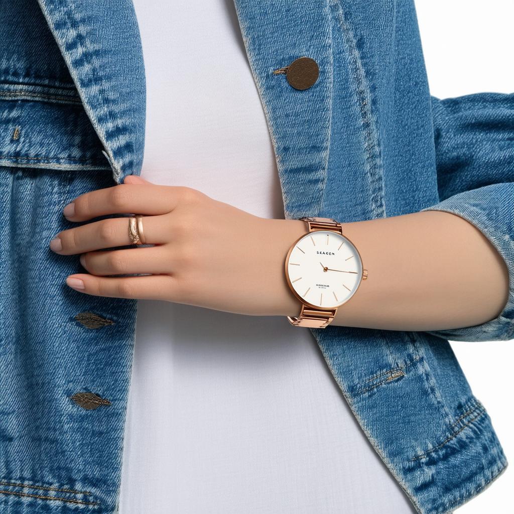 Skagen Women's SKW2213 Ditte Rose Gold-Tone Stainless Steel Watch