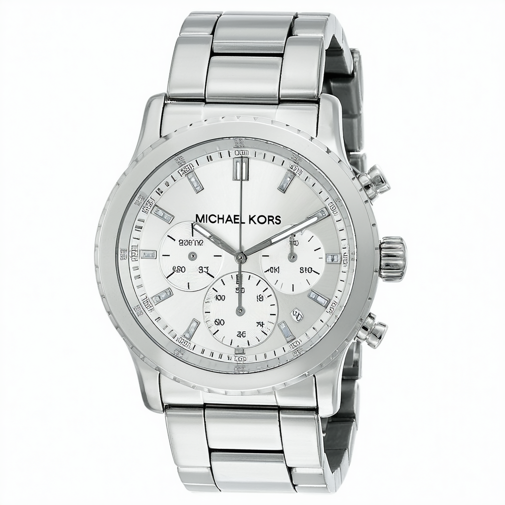 Michael Kors Women's Sawyer Silver-Tone Watch MK6281