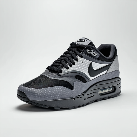 Nike AIR MAX 1 Ultra Moire Running Shoes Dark Grey Black Flint Silver 705297 003