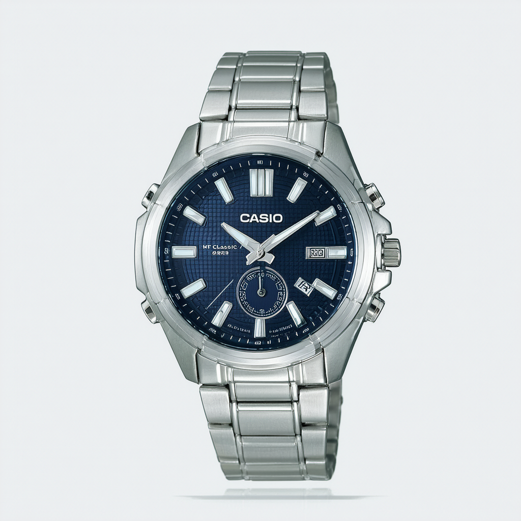 Casio Classic Silver Watch MTP1335D-2A