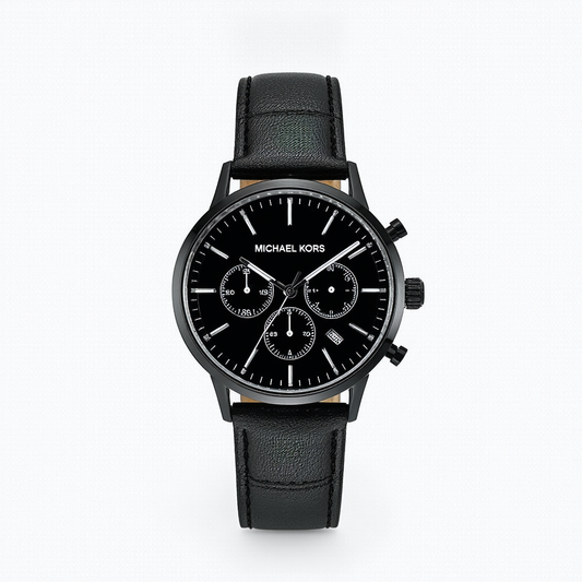 Michael Kors Men's Pennant Black Watch MK8458